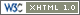 Diese Seite validiert als XHTML 1.0 Transitional